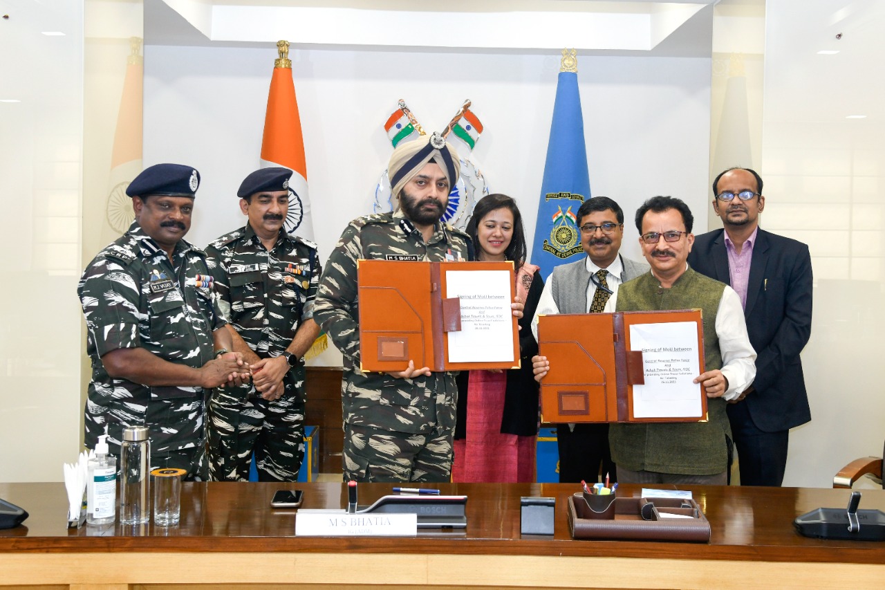 Ashok Travels and Tours signs MoU with CRPF
