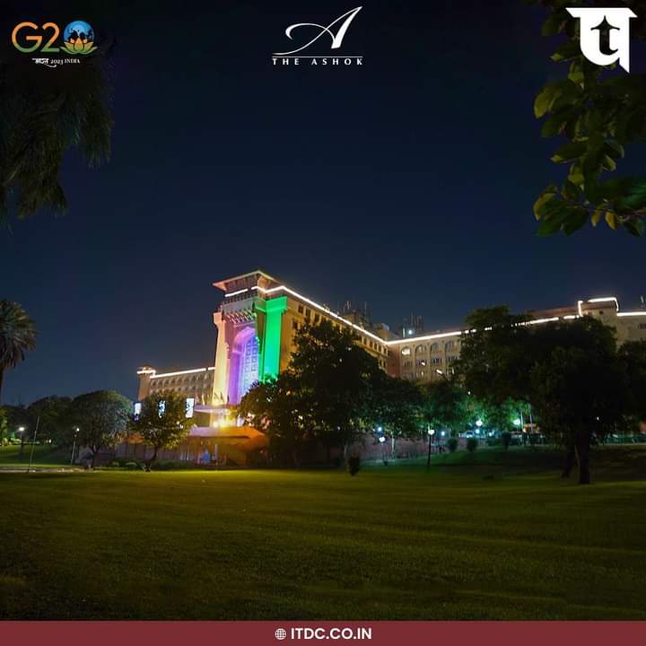 G20 Summit a warm welcome of G20 Delegates at iconic The Ashok, New Delhi.