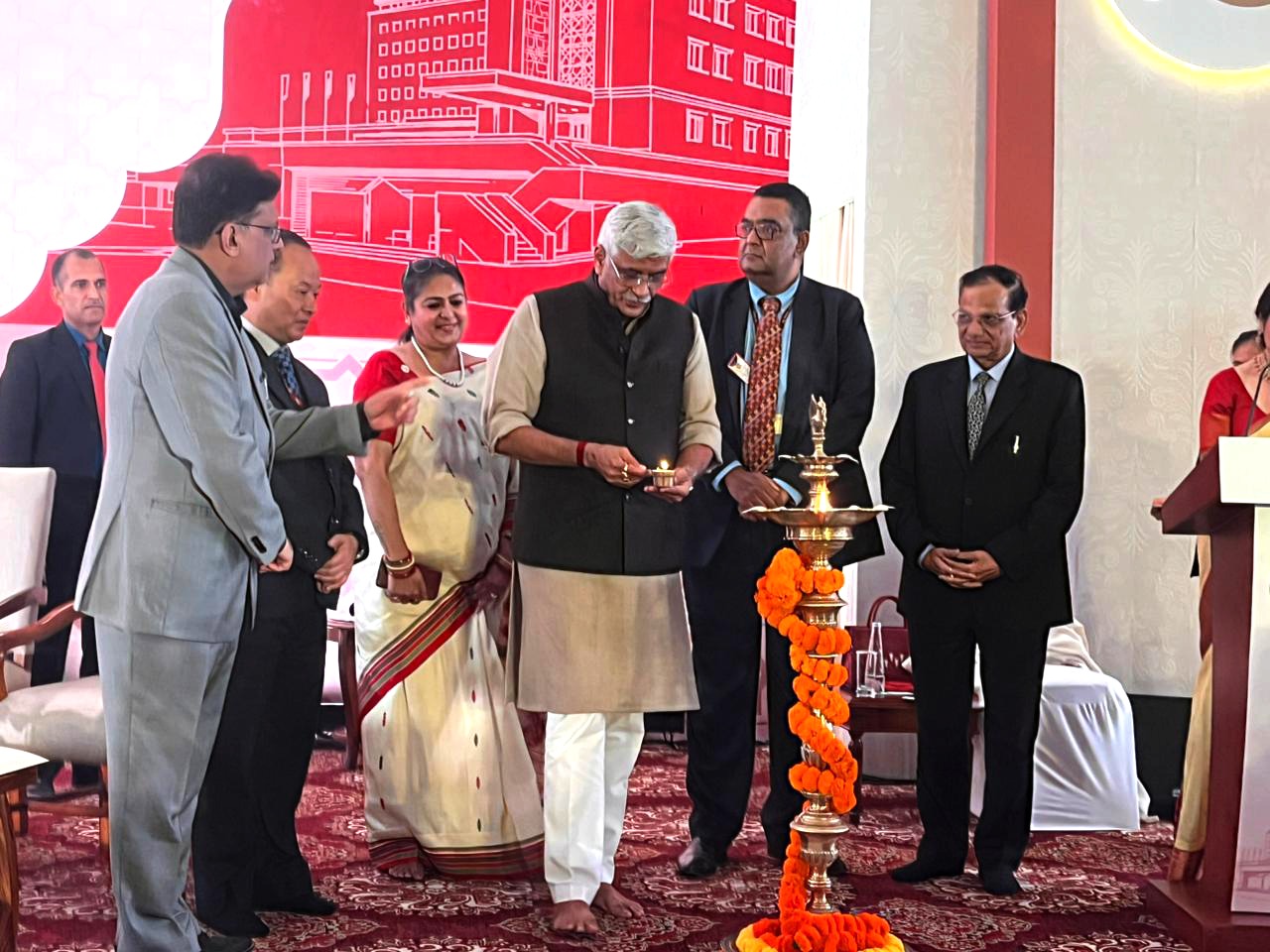 In the esteemed presence of Hon’ble Minister of Tourism & Culture Shri Gajendra Singh Shekhawat, Hon’ble Minister for Tribal Affairs Shri Jual Oram, Secretary, Ministry of Tourism